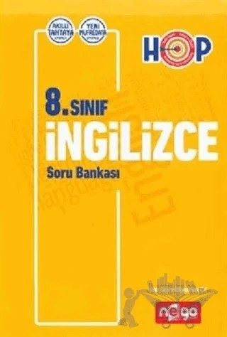 8. Sınıf İngilizce Soru Bankası – Kolektif – Nego Yayınları kitap kapağı