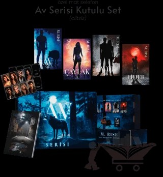 Av Serisi 4 Kitaplık Hediyeli Özel Kutu – M. Rise – Ephesus Yayınları kitap kapağı