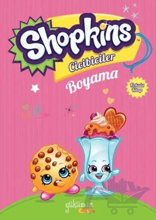 Shopkins Cicibiciler Boyama - Pembe Kitap 2 – Kolektif – Yakamoz Yayınevi kitap kapağı