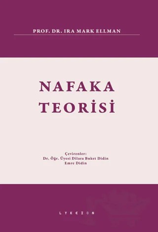 Nafaka Teorisi – Ira Mark Ellman – Lykeion Yayınları kitap kapağı