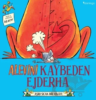 Alevini Kaybeden Ejderha – Beach – Domingo Yayınevi kitap kapağı