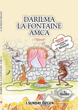 Darılma La Fonten Amca – J. Sunday Özgen – Baygenç Yayıncılık kitap kapağı