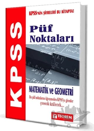 Teorem 2014 KPSS Matematik ve Geometri Püf Noktaları – Kolektif – Teorem Yayıncılık kitap kapağı