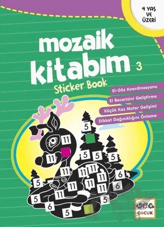 Mozaik Kitabım 3 – Kolektif – Nar Çocuk kitap kapağı