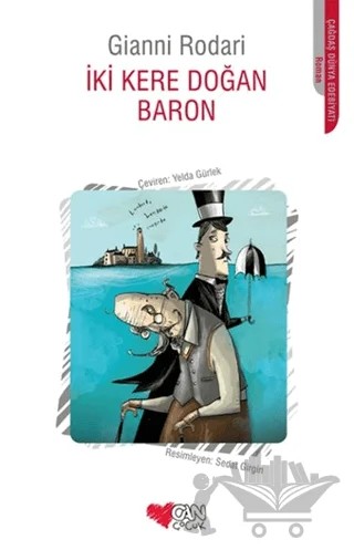 İki Kere Doğan Baron – Gianni Rodari – Can Çocuk Yayınları kitap kapağı
