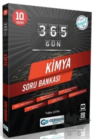 10. Sınıf 365 Gün Kimya Soru Bankası – Tuğba Çetin – Gezegen Yayıncılık kitap kapağı