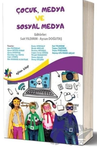 Çocuk, Medya ve Sosyal Medya – Kolektif – Eğiten Kitap kitap kapağı