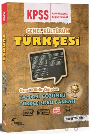 KPSS Genel Kültürün Türkçesi Soru Bankası – Nusrettin Tüz – Doktrin Yayınları kitap kapağı