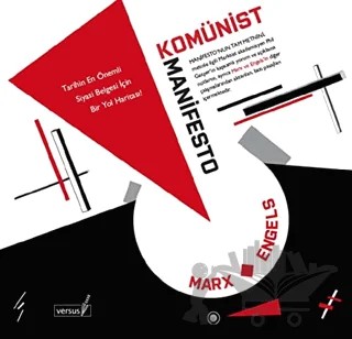Komünist Manifesto – Friedrich Engels, Karl Marx – Versus Kitap Yayınları kitap kapağı