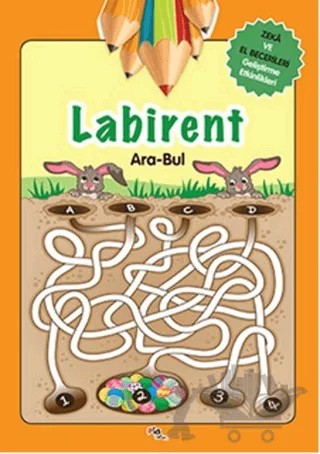 Labirent Ara - Bul – Kolektif – Pia Çocuk Yayınları kitap kapağı