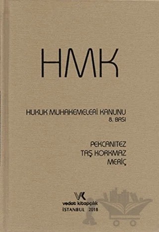 Hukuk Muhakemeleri Kanunu – Hakan Pekcanıtez – Vedat Kitapçılık kitap kapağı