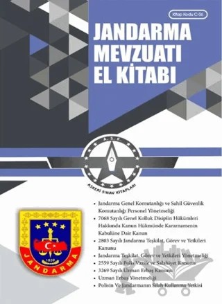 Jandarma Mevzuatı – Mehmet Er – Askeri Sınav Kitapları kitap kapağı