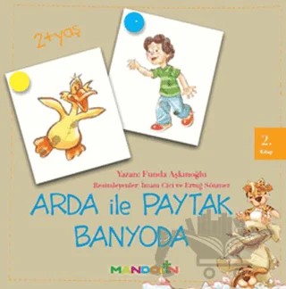 Arda ile Paytak Banyoda 2. Kitap – Funda Aşkınoğlu – Mandolin Yayınları kitap kapağı