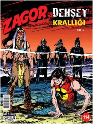 Yeni Zagor Sayı: 114 Dehşet Krallığı – Lal Kitap kitap kapağı