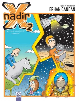 Nadir-X 2 – Erhan Candan – Altın Kitaplar kitap kapağı