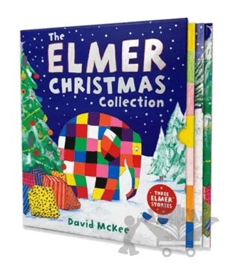 Elmer Christmas Slipcase – David McKee – Andersen Press kitap kapağı