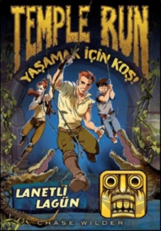 Temple Run Yaşamak İçin Koş - Lanetli Gün – Chase Wilder – Doğan Egmont Yayıncılık kitap kapağı
