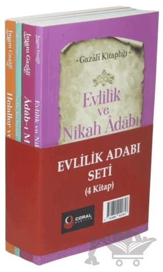 İmam Gazali - Evlilik Adabı Seti (4 Kitap) – İmam Gazali – Coral Dağıtım kitap kapağı