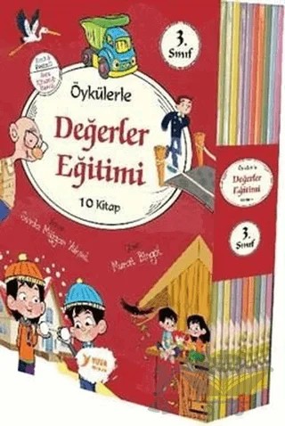 3. Sınıflar İçin Öykülerle Değerler Eğitimi 10 Kitap – Sevda Müjgen Yüksel – Yuva Yayınları kitap kapağı