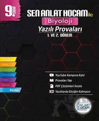 9. Sınıf Biyoloji Yazılı Provaları – Kolektif – Tonguç Akademi kitap kapağı