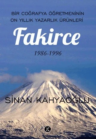 Fakirce – Sinan Kahyaoğlu – Kafe Kültür Yayıncılık kitap kapağı