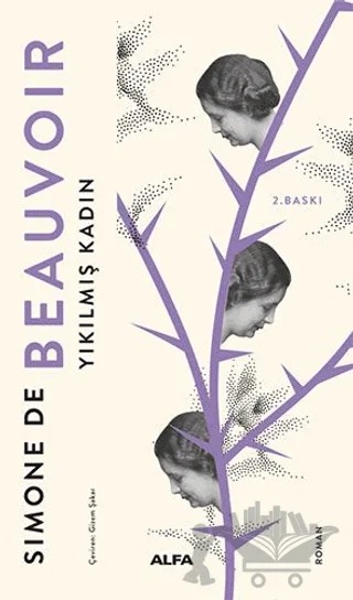 Yıkılmış Kadın – Simone de Beauvoir – Alfa Yayınları kitap kapağı