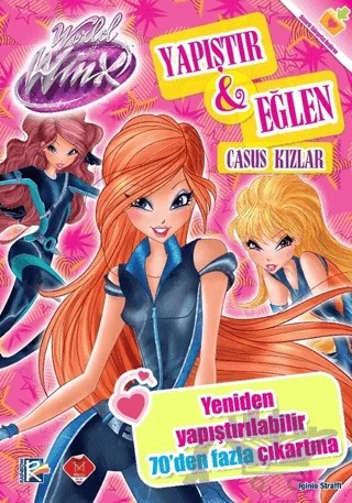 World Of Winx ile Yapıştır - Eğlen – Kolektif – Mikado Yayınları kitap kapağı