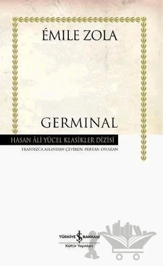 Germinal – Emile Zola – İş Bankası Kültür Yayınları kitap kapağı