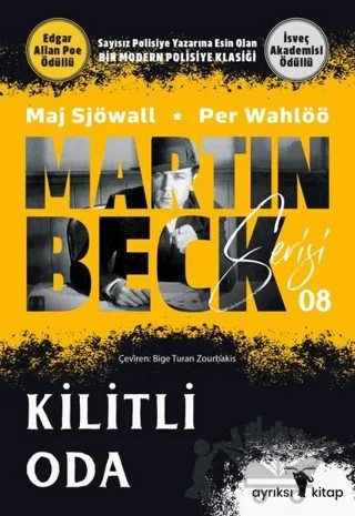 Kilitli Oda - Martin Beck Serisi 8 – Maj Sjöwall, Per Wahlöö – Ayrıksı Kitap kitap kapağı