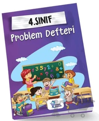4. Sınıf Problem Defteri - 4 – Kollektif – Orka Çocuk Yayınları kitap kapağı