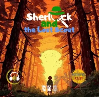 Sherlock and the Lost Scout – Ece İrem Gündoğan – TGR Yayıncılık kitap kapağı