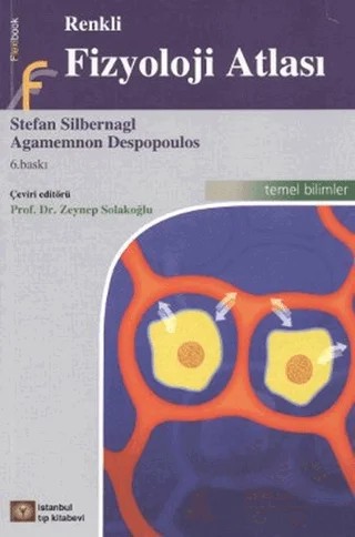 Renkli Fizyoloji Atlası – Agamemmon Despopoulos, Stefan Silbernagl – İstanbul Tıp Kitabevi kitap kapağı