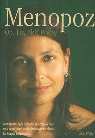 Menopoz – Akif Poroy – Alfa Yayınları kitap kapağı