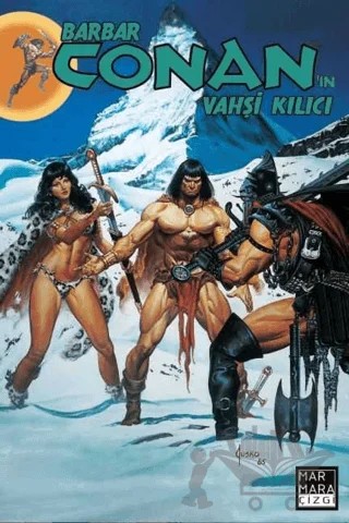 Barbar Conan'ın Vahşi Kılıcı Cilt: 23 – Michael Fleisher, Don Kraar – Marmara Çizgi kitap kapağı