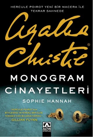 Monogram Cinayetleri – Sophie Hannah – Altın Kitaplar kitap kapağı