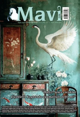 Mavi Gök Kültür Sanat ve Edebiyat Dergisi Sayı: 21 Eylül-Ekim – Mavi Gök Dergisi Yayınları kitap kapağı