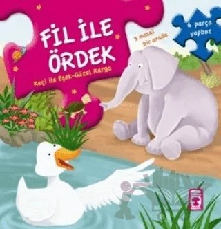 Fil ile Ördek – Kolektif – Timaş Çocuk kitap kapağı