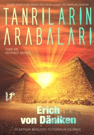 Tanrıların Arabaları – Erich von Daniken – Artemis Yayınları kitap kapağı