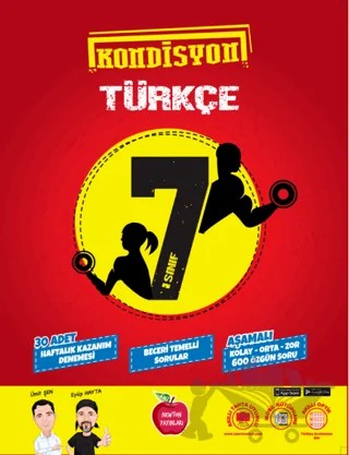 7. Sınıf Türkçe Kondisyon Deneme – Kolektif – Newton Yayınları kitap kapağı