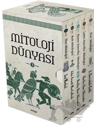Maya Mitolojik Kitaplar Seti 3 - 5 Kitap Takım – Jan Machal, John Arnott MacCulloch, Hartley Burr Alexander, A. Berriedale Keith – Maya Kitap kitap kapağı