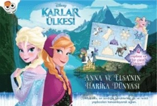 Disney Karlar Ülkesi Anna ve Elsa'nın Harika Dünyası – Kolektif – Doğan Çocuk kitap kapağı