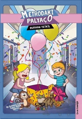 Metrodaki Palyaço – Burhan Yetkil – Hasrem Yayınları kitap kapağı