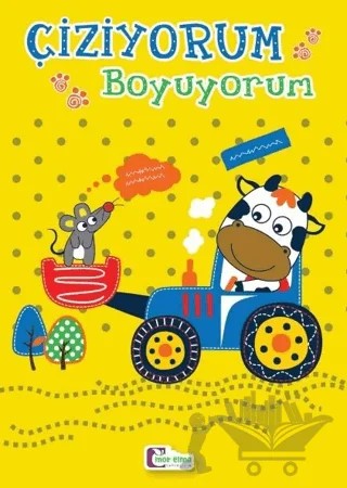 Çiziyorum Boyuyorum Boyama Kitabı – Kolektif – Mor Elma Yayıncılık kitap kapağı