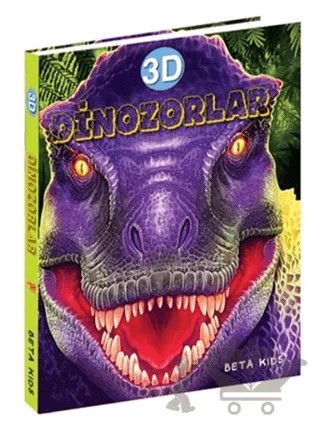 3D Dinozorlar – Kolektif – Beta Kids kitap kapağı