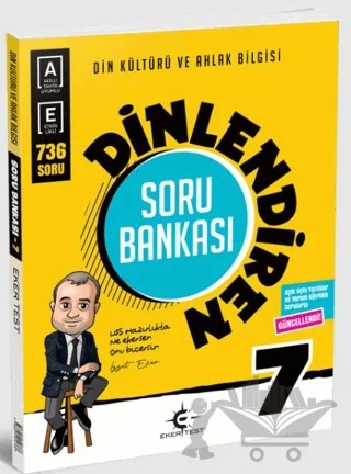 7. Sınıf Din Kültürü ve Ahlak Bilgisi Dinlendiren Soru Bankası – İzzet Eker – Eker Test Yayınları kitap kapağı