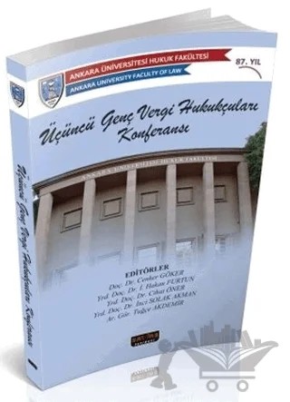 Üçüncü Genç Vergi Hukukçuları Konferansı – Cenker Göker – Savaş Yayınevi kitap kapağı
