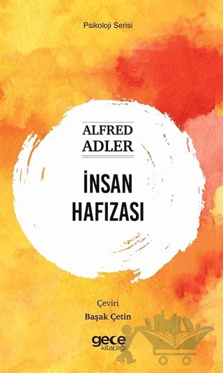 İnsan Hafızası – Alfred Adler – Gece Kitaplığı kitap kapağı