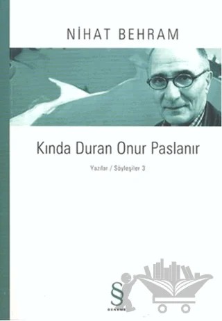 Kında Duran Onur Paslanır – Nihat Behram – Everest Yayınları kitap kapağı