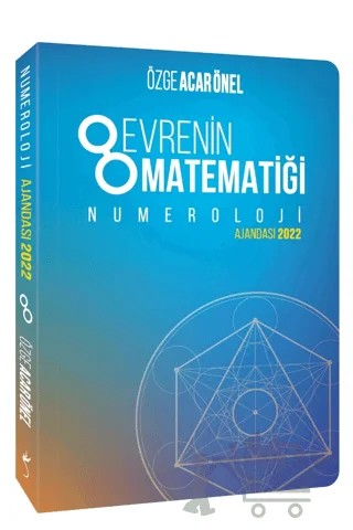 Evrenin Matematiği - Numeroloji Ajandası 2022 – Özge Acar Önel – İndigo Kitap kitap kapağı