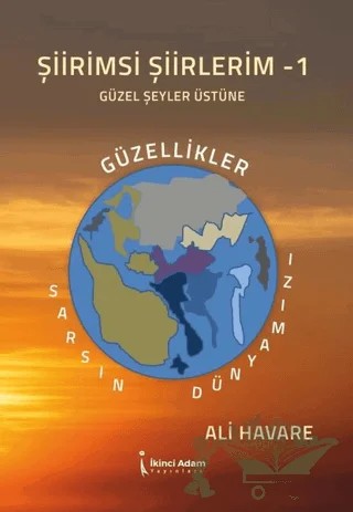 Şiirimsi Şiirlerim - 1 Güzel Şeyler Üstüne – Ali Havare – İkinci Adam Yayınları kitap kapağı